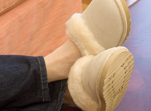 Wool Clog Slippers