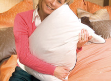 Double Down Around Pillows with Built in Dust Mite Covers
