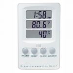 BGG Digital Hygrometer Thermometer Clock