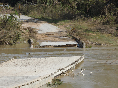 Bridge Flood Damaged in Texas