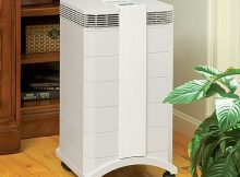 Gray IQair Health Pro Air Purifier