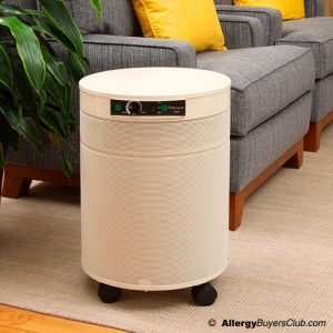 White and Round Airpura Micro-Organism Air Purifier