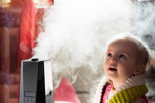 what-is-a-ultrasonic-humidifier with child